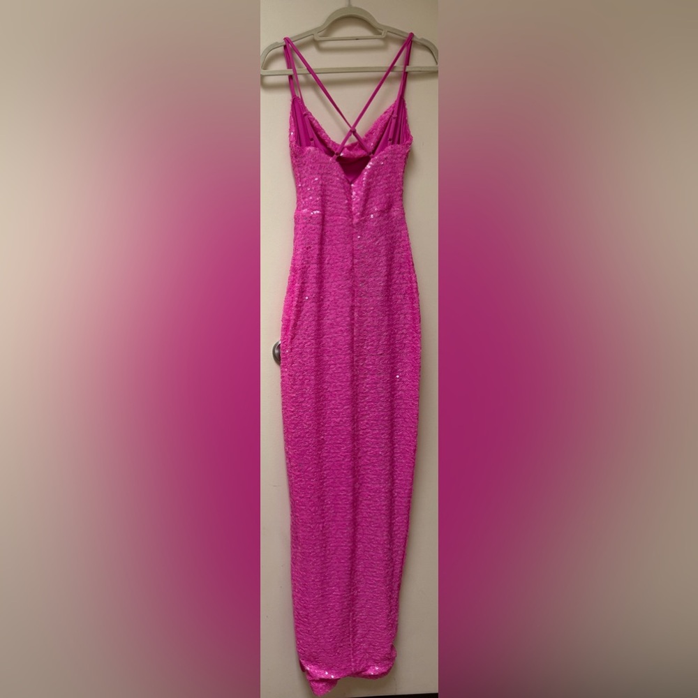 Faeriesty Spaghetti Straps Backless Split Thigh S… - image 7